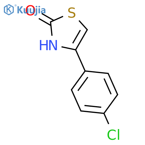 4-(4-Chlorophenyl)-1,3-thiazol-2-ol structure