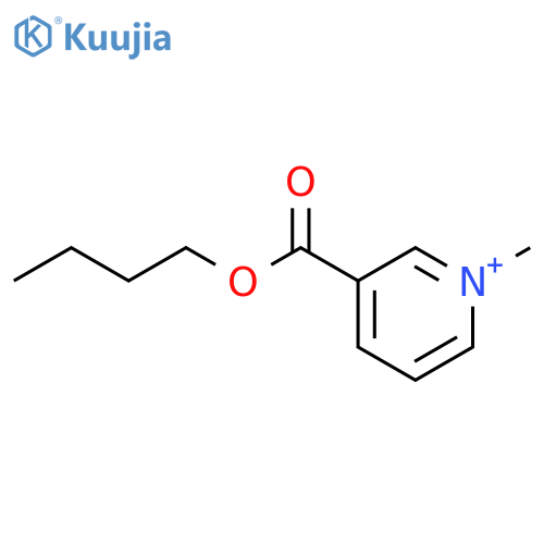 3-(butoxycarbonyl)-1-methylpyridinium structure
