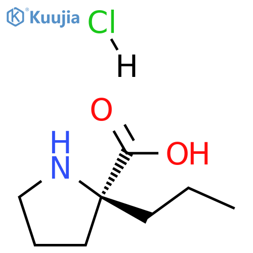 2-propylproline hydrochloride structure