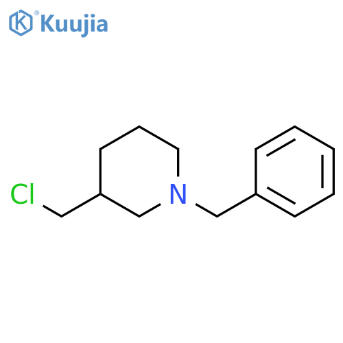 1-benzyl-3-(chloromethyl)piperidine hydrochloride structure