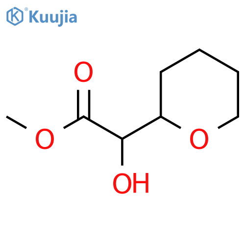 methyl 2-hydroxy-2-(oxan-2-yl)acetate structure