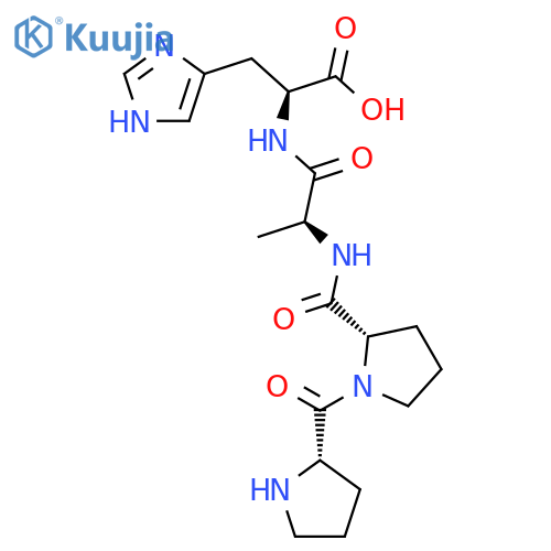 L-Histidine, L-prolyl-L-prolyl-L-alanyl- structure