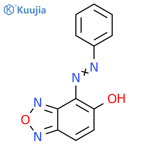 2,1,3-Benzoxadiazol-5-ol, 4-(phenylazo)- structure