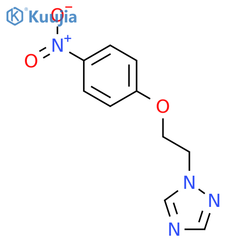 1H-1,2,4-Triazole, 1-[2-(4-nitrophenoxy)ethyl]- structure