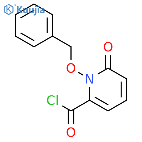 2-Pyridinecarbonyl chloride, 1,6-dihydro-6-oxo-1-(phenylmethoxy)- structure