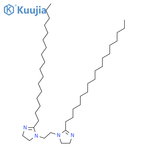 1,1'-ethylenebis[4,5-dihydro-2-heptadecyl-1h-imidazole] structure