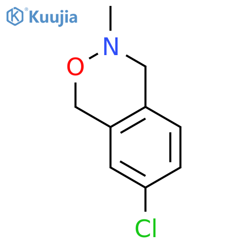 7-chloro-3-methyl-3,4-dihydro-1H-2,3-benzoxazine structure