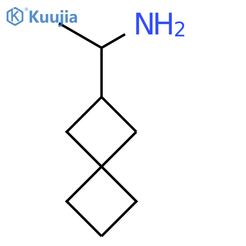 1-{spiro3.3heptan-2-yl}ethan-1-amine structure