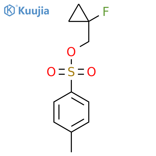 (1-Fluorocyclopropyl)methyl 4-methylbenzenesulfonate structure
