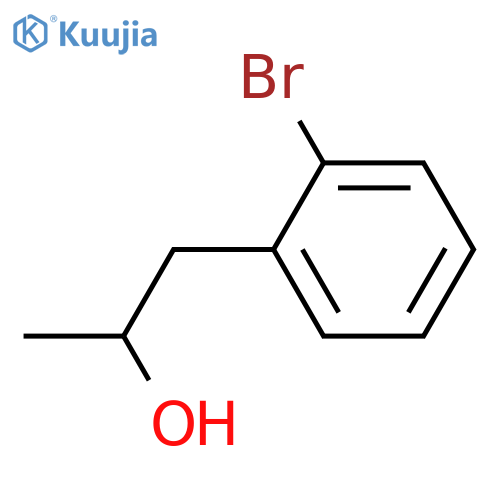 1-(2-bromophenyl)propan-2-ol structure