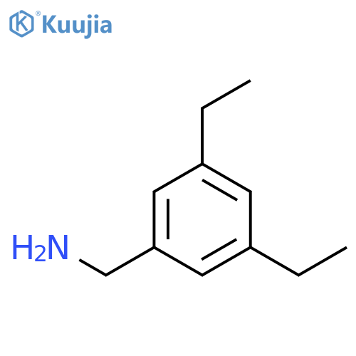 Benzenemethanamine, 3,5-diethyl- structure