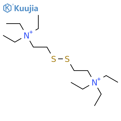Ethanaminium, 2,2'-dithiobis[N,N,N-triethyl- structure