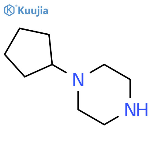 1-Cyclopentylpiperazine structure