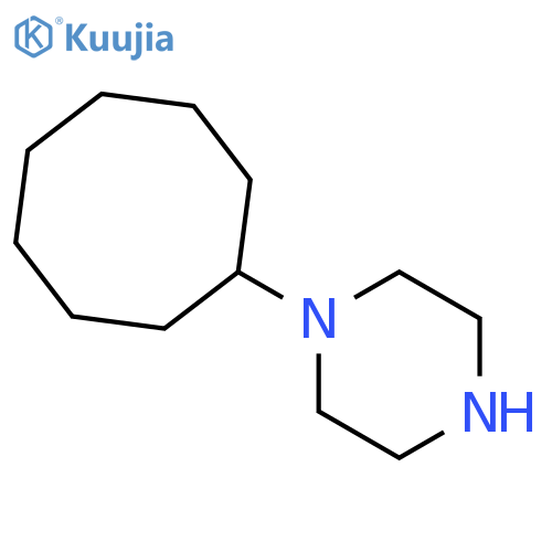 1-Cyclooctylpiperazine structure