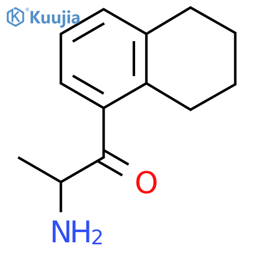 2-Amino-1-(5,6,7,8-tetrahydronaphthalen-1-yl)propan-1-one structure