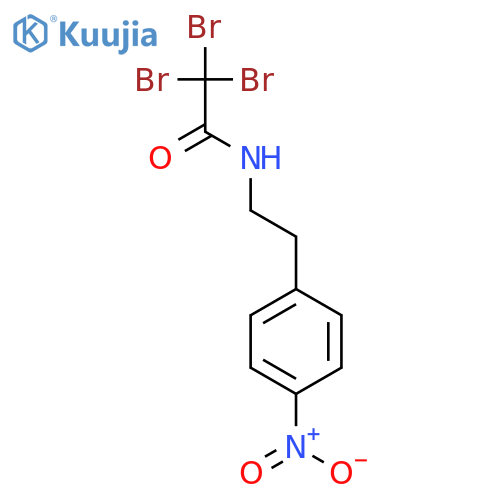 Acetamide, 2,2,2-tribromo-N-[2-(4-nitrophenyl)ethyl]- structure