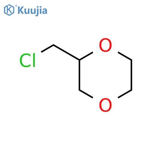 2-(Chloromethyl)-1,4-dioxane structure