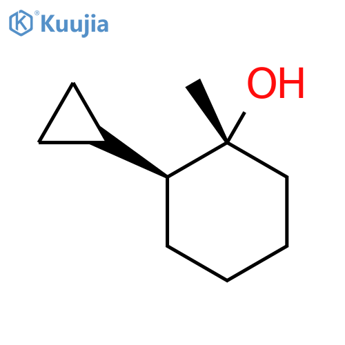 rac-(1R,2S)-2-cyclopropyl-1-methylcyclohexan-1-ol structure