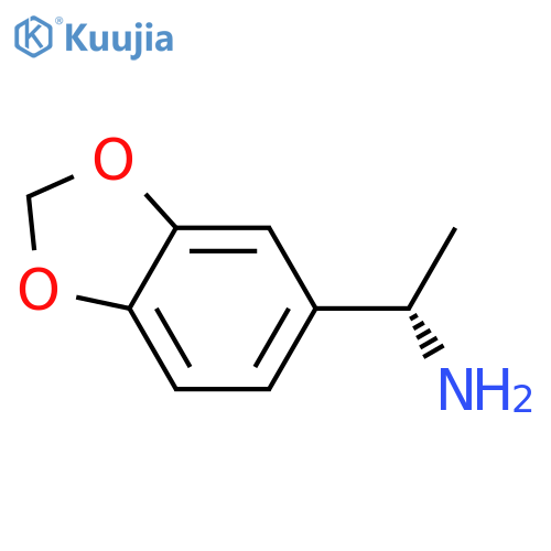 (1S)-1-(2H-1,3-Benzodioxol-5-yl)ethan-1-amine structure