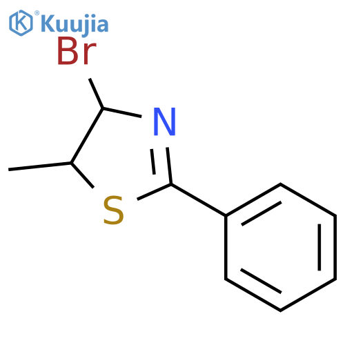 4-Bromo-5-methyl-2-phenyl-4,5-dihydrothiazole structure