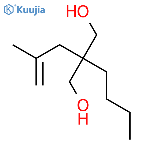 1,3-Propanediol, 2-butyl-2-(2-methyl-2-propenyl)- structure
