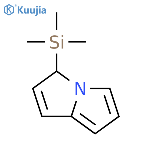 3-(trimethylsilyl)-3H-Pyrrolizine structure
