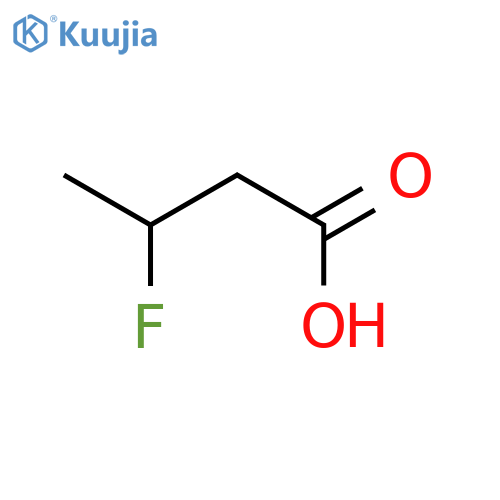 Butanoic acid, 3-fluoro- structure