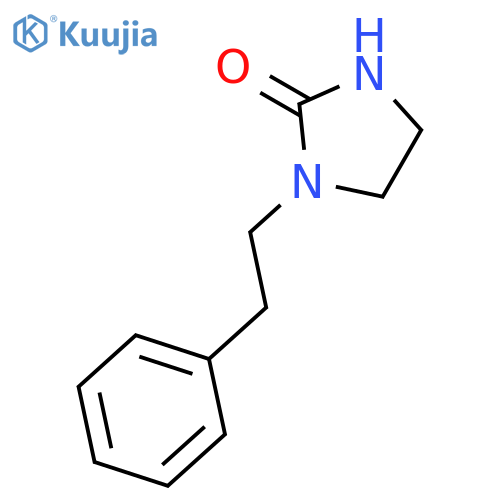 2-Imidazolidinone, 1-(2-phenylethyl)- structure