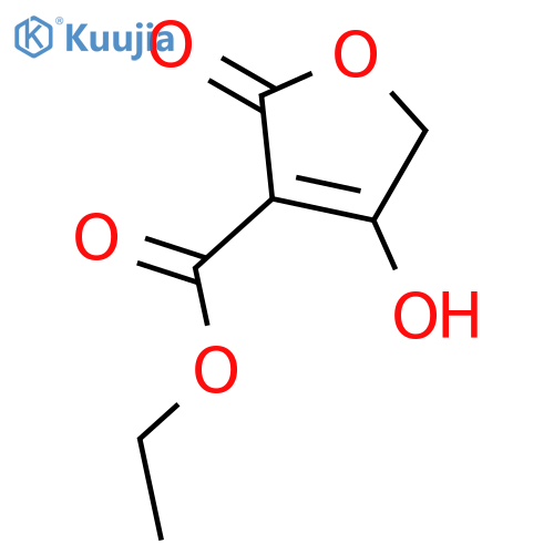 ethyl 4-hydroxy-2-oxo-2,5-dihydrofuran-3-carboxylate structure