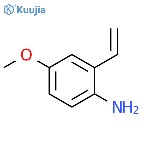 4-methoxy-2-vinylbenzenamine structure
