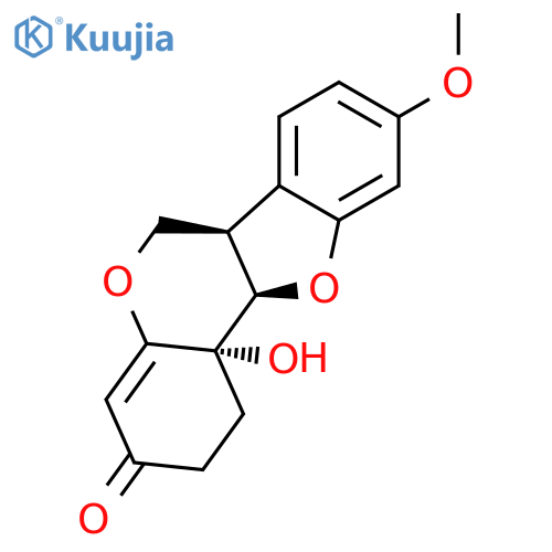 1,11b-Dihydro-11b-hydroxymedicarpin structure