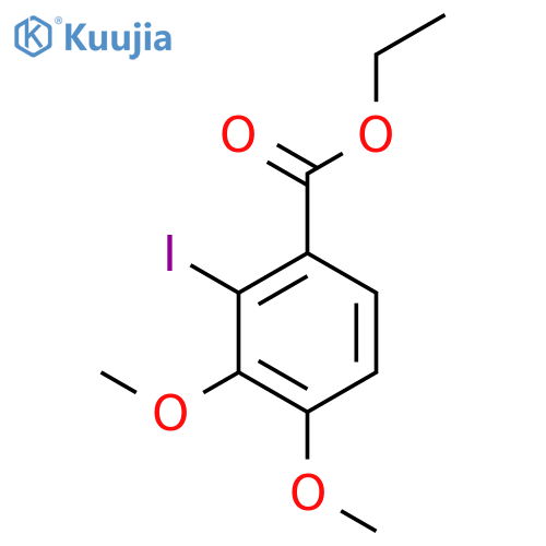 Ethyl 2-iodo-3,4-dimethoxybenzoate structure