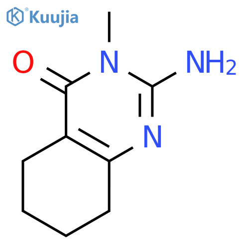 4(3H)-Quinazolinone, 2-amino-5,6,7,8-tetrahydro-3-methyl- structure