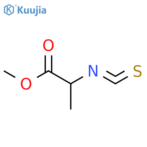 methyl N-(thioxomethylene)alaninate structure