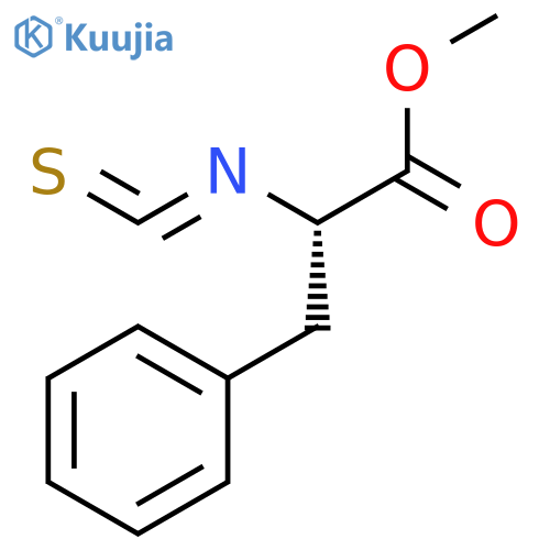 methyl 2-isothiocyanato-3-phenylpropanoate structure