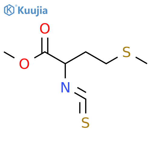 Methyl L-2-Isothiocyanato-4-(methylthio)butyrate structure