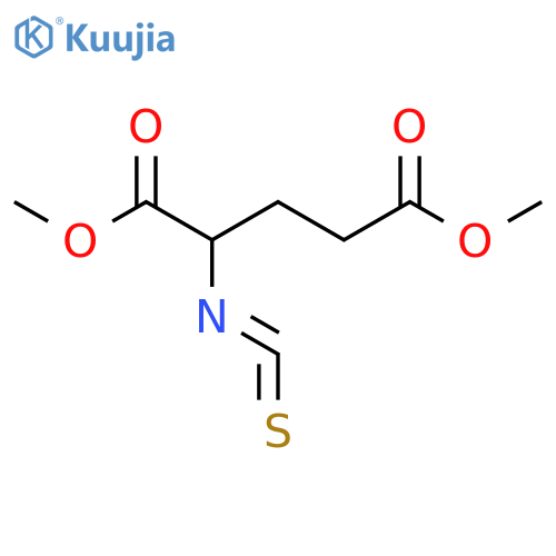 dimethyl N-(thioxomethylene)glutamate structure