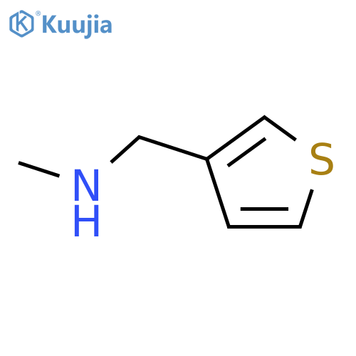 methyl(thiophen-3-ylmethyl)amine structure
