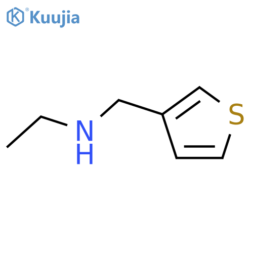 ethyl(thiophen-3-yl)methylamine structure