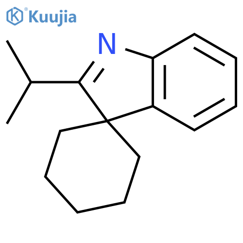 Spiro[cyclohexane-1,3'-[3H]indole], 2'-(1-methylethyl)- structure