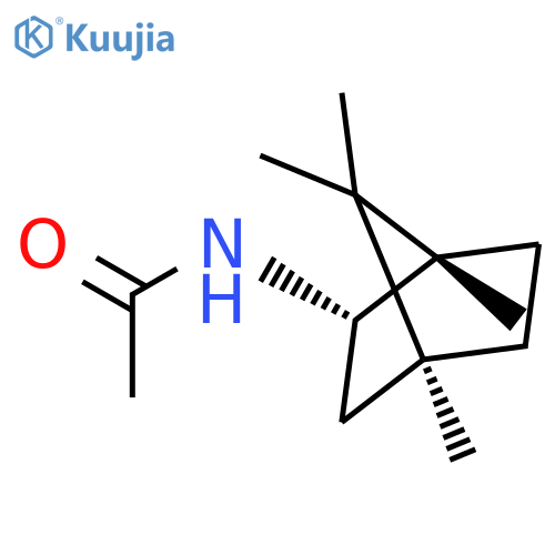 Acetamide, N-[(1S,2S,4S)-1,4,7,7-tetramethylbicyclo[2.2.1]hept-2-yl]- structure
