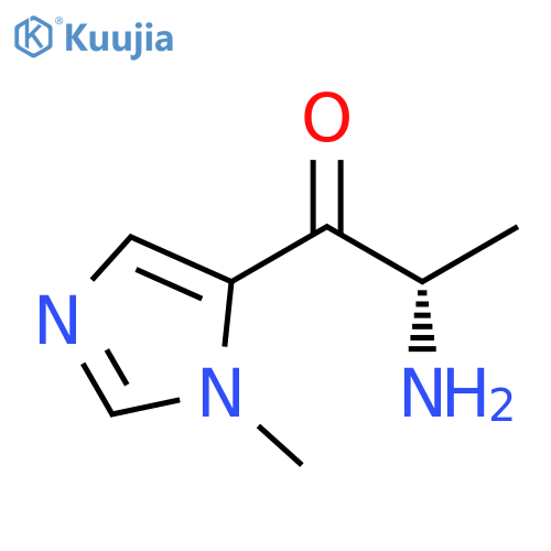 1-Propanone, 2-amino-1-(1-methyl-1H-imidazol-5-yl)-, (2S)- structure