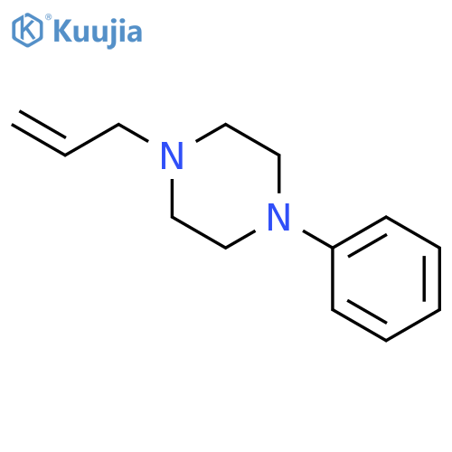 Piperazine, 1-phenyl-4-(2-propenyl)- structure