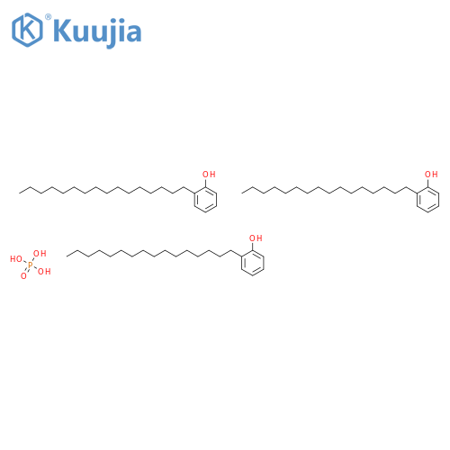 Phenol, hexadecyl-, phosphate (3:1) structure