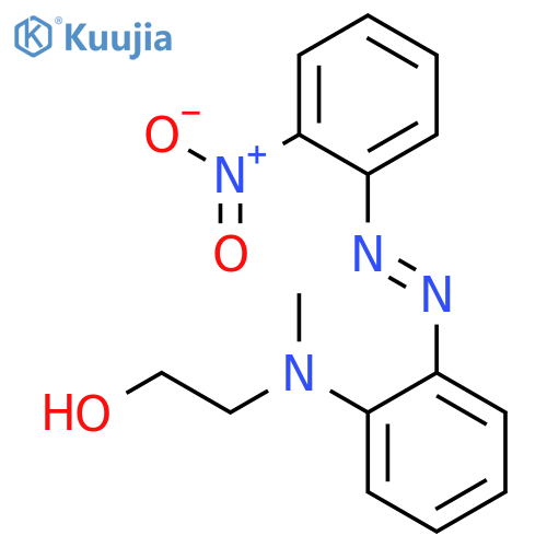 Ethanol, 2-[methyl[[(nitrophenyl)azo]phenyl]amino]- structure