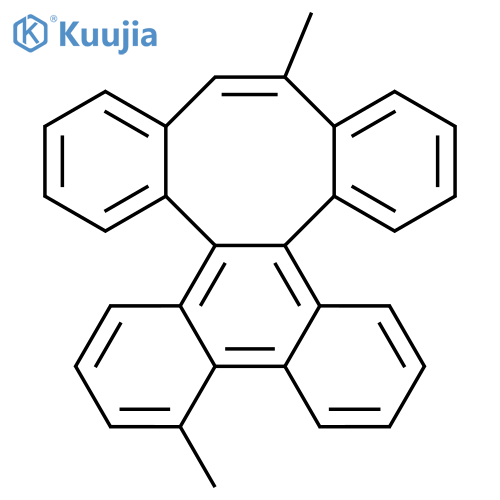 Dibenzo[3,4:7,8]cycloocta[1,2-l]phenanthrene, 5,14-dimethyl- structure