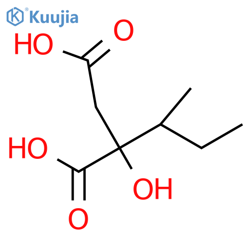 2-(butan-2-yl)-2-hydroxybutanedioic acid structure