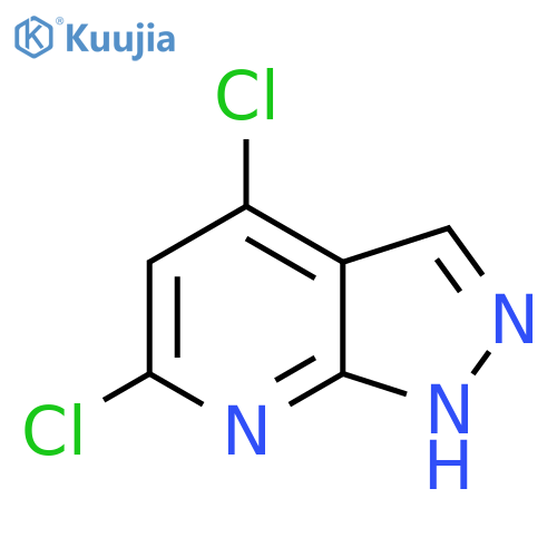 4,6-Dichloro-1H-pyrazolo[3,4-b]pyridine structure
