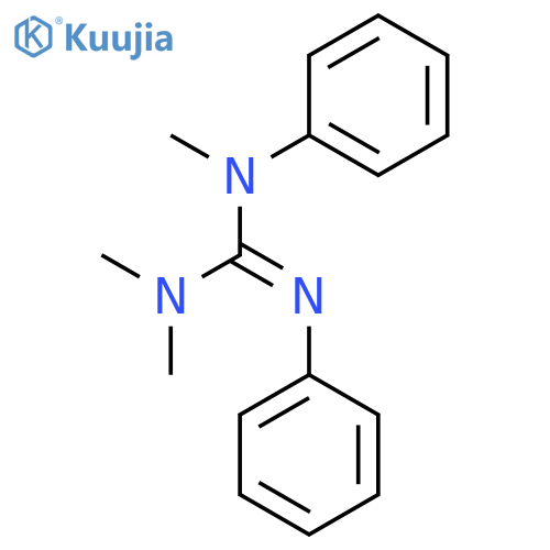 Guanidine, N,N,N'-trimethyl-N',N''-diphenyl- structure