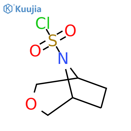 3-oxa-8-azabicyclo3.2.1octane-8-sulfonyl chloride structure